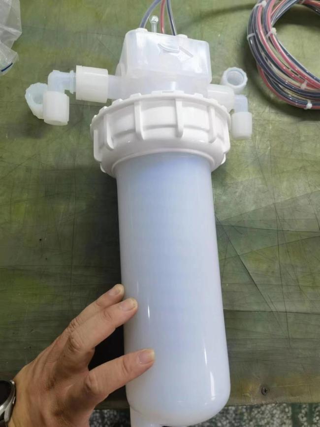 Fast Response With Low Watt Density 220V 3.5KW Semiconductor PFA Inline Chemical Heater 1