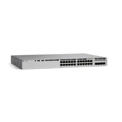 China 24-port PoE 4x1G uplink Switch C9200L-24P-4G-E 9200 series with LACP and Stock Status for sale