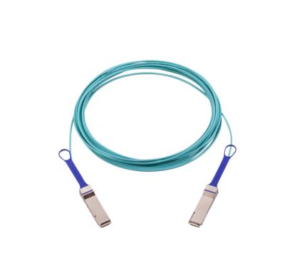 China QSFP LSZH Aoc Active Optical Cable Mellanox Naddod MFA1A00-E005 IB EDR for sale