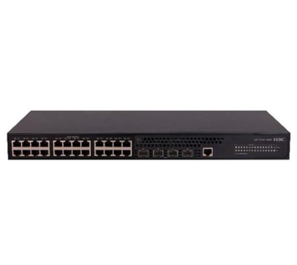 Quality Transmission Rate 10/100/1000Mbps H3C LS-S5130S-28S-HPWR-EI Fiber Network Poe for sale