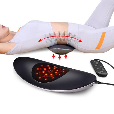 China Vibratory Shiatsu Lumbar Massager Temperature Adjustable Heating Stretch Tight Muscles for sale