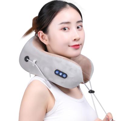 China Portable U Shaped Neck Massager 180 Degree Free Opening Infrared Light Hot Compress for sale