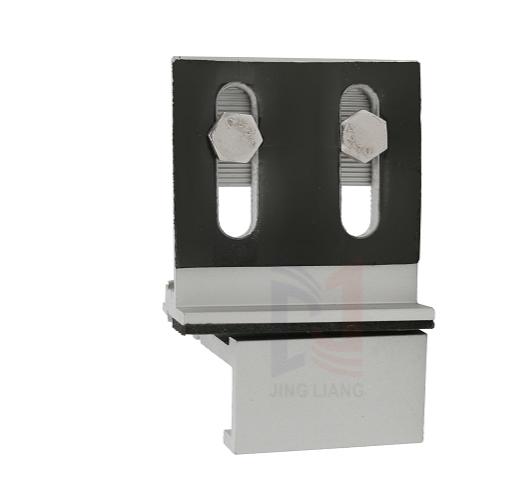 Anti-corrosion aluminum clips for terracotta facade support system
