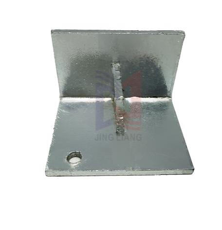 Galvanized supporting angle steel used in curtain wall construction