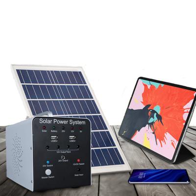 China Wholesale Useful 120W Solar Portable Power Station System Energy Storage Power Bank For Laptop, Mobile Phone,  Lamps, TV, Fan. à venda
