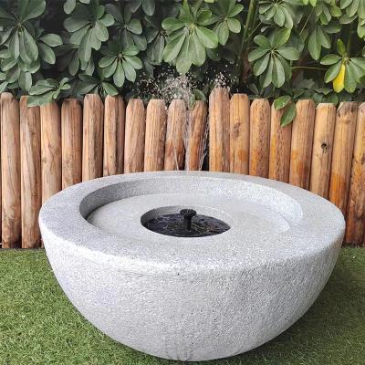 China Manufacturers Supply Solar Fountain Pump Outdoor Pool Water Floating Fountain With Colored Lights Accessories Solar Fountain Pum for sale