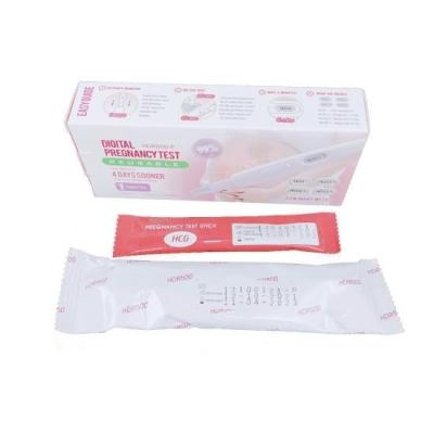 China Digital Pregnancy Rapid Test Device TUV ISO13485 And EU CE Certification for sale