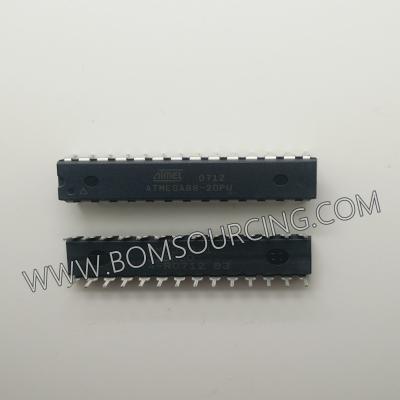 China ATMEGA88-20PU ATMEGA88 Integrated Circuit IC Chip , ATmega Microcontroller IC 8 Bit 20MHz for sale
