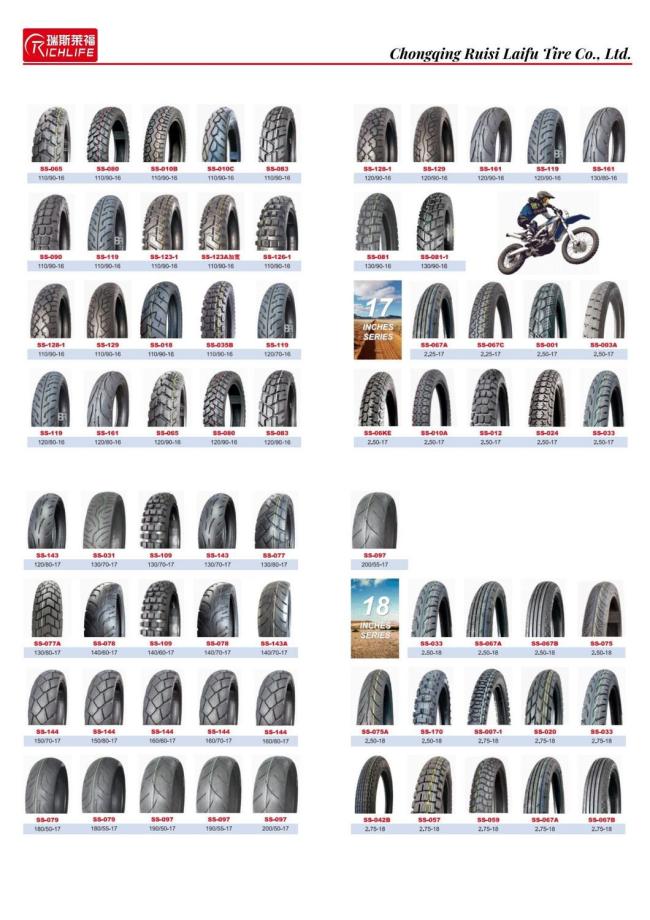 90/90-18 120/90-18 Motorcycle Tires off-Road Tires 4.60-18 Mud Pit Bicycles Made in China