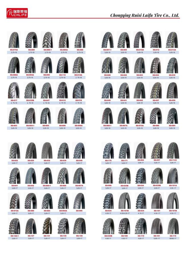 Super Quality Hot Selling Light Truck and Motorcycle Tires 8.25-16 90/90-18 110/90-16 120/90-16 130/70-17 Motorcycle Tires