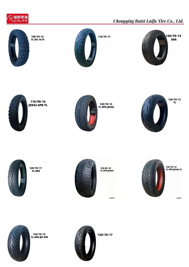 Balance Scooter Tire 200X50 10X2.5 14X2.5 90/70-12 90X90X12 3.00-10 3.50-10
