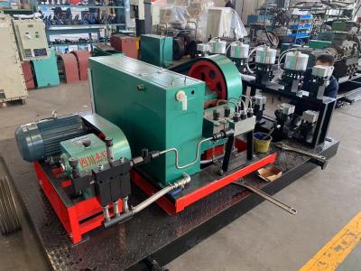 China High Pressure 800bar Motorized Hydro Testing Pump For Boiler Pressure Testing for sale