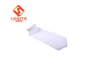 China 1.9mm Polyester Nonwoven Dust Bag Filter , High Temperature Filter Bags for sale