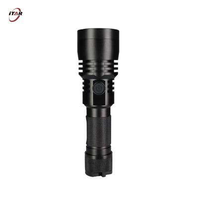 China Powerful White Laser Flashlight 9W 1.5KM Distance Aluminum Material for sale