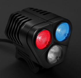 China Rechargeable Police Electric Bicycle Light 600 Lumen Aluminum Material for sale
