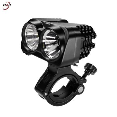 China Bright White Bike LED Flashlight Rechargeable 5000 Lumen IP65 Waterproof for sale