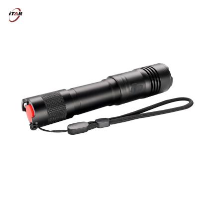China 1200M Distance LED White Laser Flashlight 21700 Li Ion Battery Powered for sale