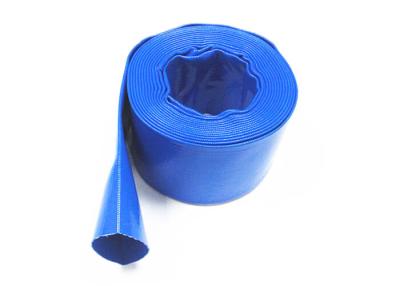 China High Quality Water Irrigation PVC Lay flat Hose with Lock Fittings for Water Pump for sale