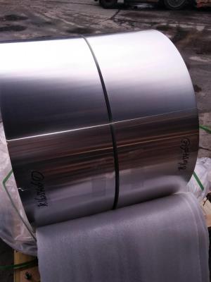 China Acción superficial desnuda de la aleta del grueso del rollo 0.145m m del papel de aluminio en cambiador de calor en venta