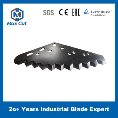 China Mixing Machine Tungsten Blade Feed Mixer Blade Fodding Machine Blade for sale