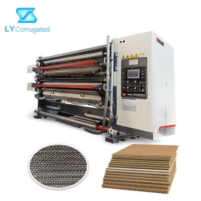 China D6A Corrugated Cardboard Machine , Corrugated Box Gluing Machine 2300mm 10kw for sale