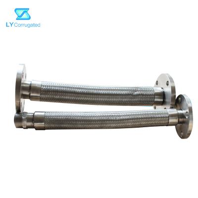 China OEM Ss Corrugated Flexible Hose Pipe Shockproof Load Reduction Antirust for sale