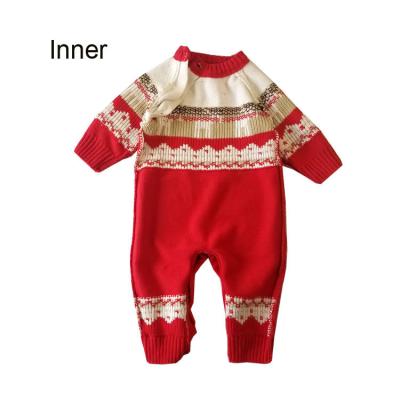 China 2023 New Arrivals Baby Boy Girl Clothes Romper Newborn in Bulk Kids Long Sleeve Winter Christmas baby Clothing for sale