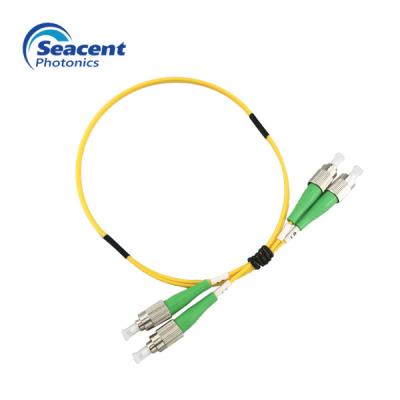 China Duplex Single Mode FC FC Mm Patch Cord APC Polish For FTTH FTTB FTTX Network for sale
