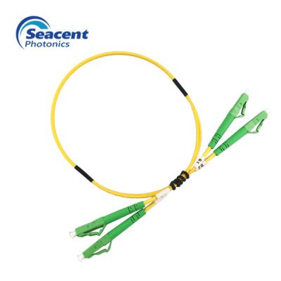 China Duplex Single Mode Fiber Optic Patch Cord LC To LC High Temperature Resistant for sale