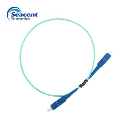 China 2.0mm UPC SC SC Fiber Optic Patch Cord Multimode With PVC / LSZH Material for sale