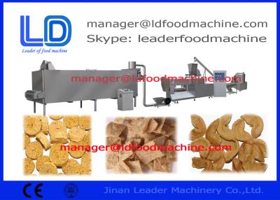 China Petisco padrão da UE que faz a máquina, alimento da proteína do feijão de soja 180kg/h que faz a máquina à venda