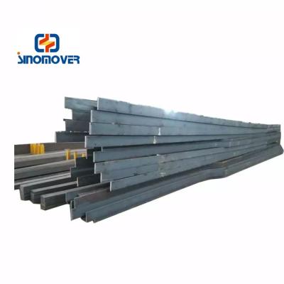 China Truck Trailer Parts 12.5m Carbon T700 Steel Flatbed Trailer Chassis Main Beam for sale