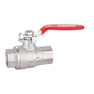 China 1/2 High Pressure Iron Ball Valve BV0002 Forged Brass Valve Simple Structure for sale