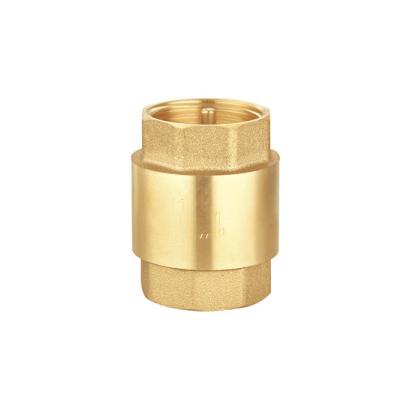 China OEM 3/4 Inch Brass Check Valve 25bar Threaded F/F ISO228/1 Customized for sale