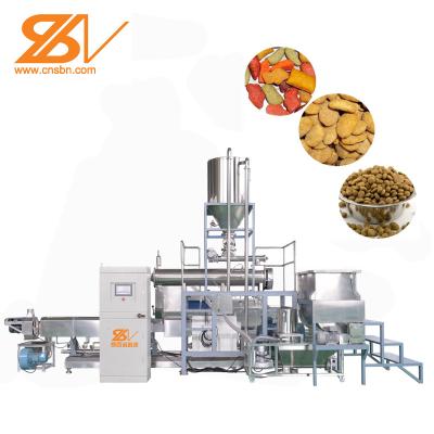Chine Extruder Dry Pet Food Machine Used Pet Food Processing Lines à vendre
