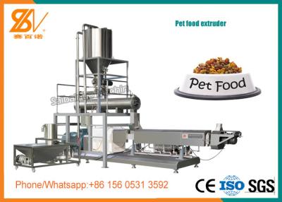 China Animal Feed Pet Food Extruder Different Capacity Large Scale CE Certification for sale