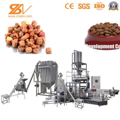 China Linha de produção de aço inoxidável da máquina dos alimentos para animais de estimação, máquina da extrusão do alimento para cães à venda