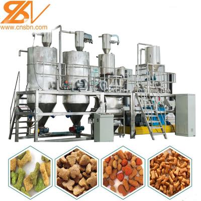 China Saibainuo Dry Kibble Dog Food Processing Machine Extruder Production Line for sale