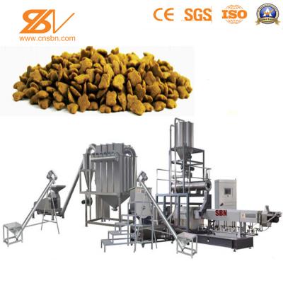 China Automatic Dog Cat Pet Food Extruder machine Processing Plant equipment production line for sale
