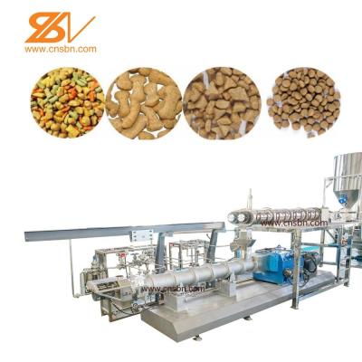 China Floating Fish Dog Cat Pet  Food Extruder Machine And Equipment 380V 50HZ for sale