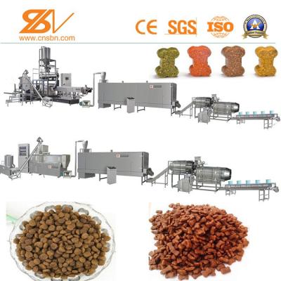 China Pet Food Extruder Machine , Pet Food Processing Machinery CE / SGS Certificate for sale