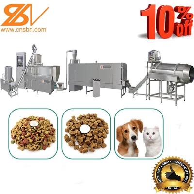 Китай Машина обработки машины штрангпресса корма для домашних животных кота собаки питания кролика птицы рыб/завод/производственная линия продается