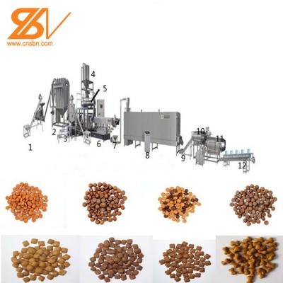 China High Speed Processing Pet Feed Pellet Making Machine With Siemens Motor for sale