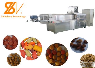 China ABB Inverter Shrimp Feed 160kg/h Pet Food Machine for sale