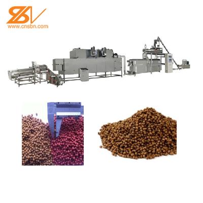 China fish feed manufacturer fish food machine extruder plant for sale