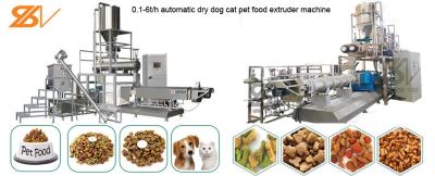 China 0.1-6t/H Puffed Dry Pet Dog Food Pellet Production Plant for sale