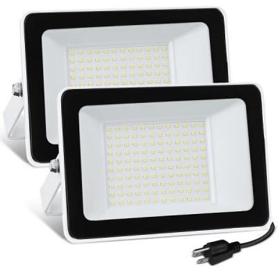 China Adjustable  Waterproof LED Flood Light IP65 10000 Lumens With Wide Angle for sale