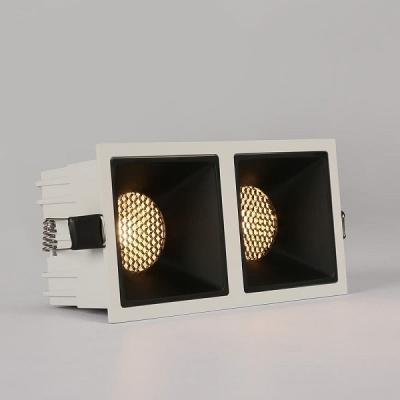 China Uso antideslumbrante del dormitorio del proyector linear de Canless LED del rectángulo con la cabeza H2 en venta