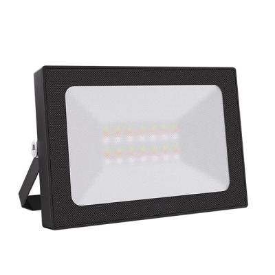 China RGB Waterproof LED Flood Light With Remote Control 25w Dimmable for sale