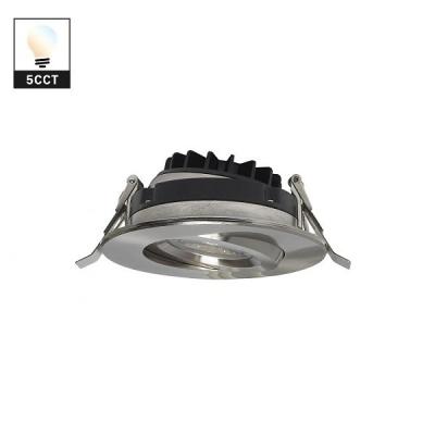 China IC Rated LED Round Recessed Downlight AC12V  1000lm 4 Inches Trimless for sale